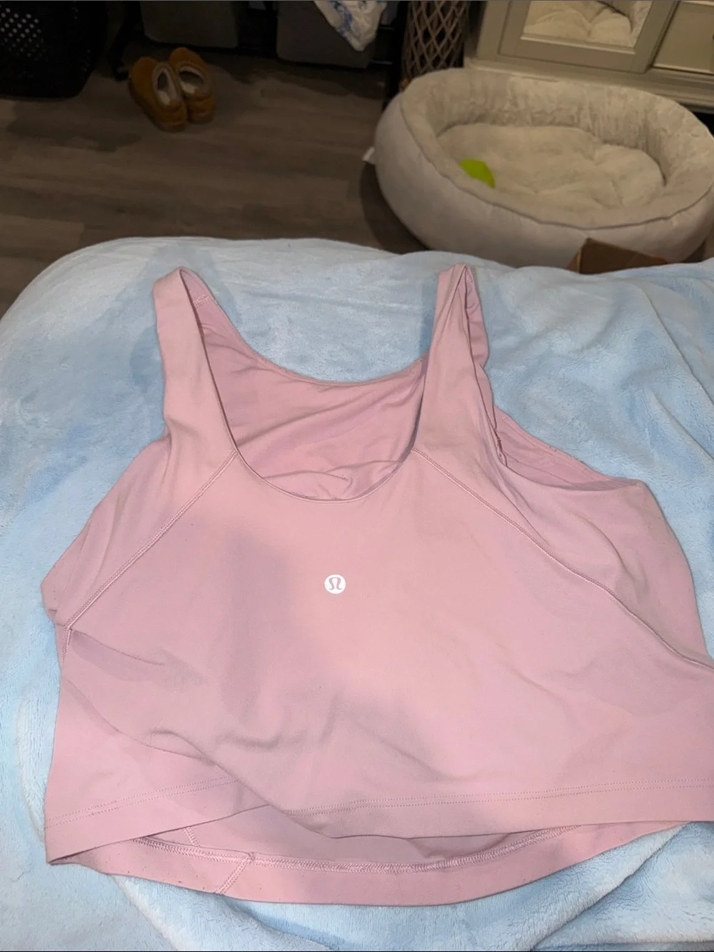 lululemon athletica Light Pink High-Neck Tank